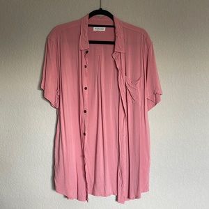 Men’s PacSun short sleeve button down shirt in size XL